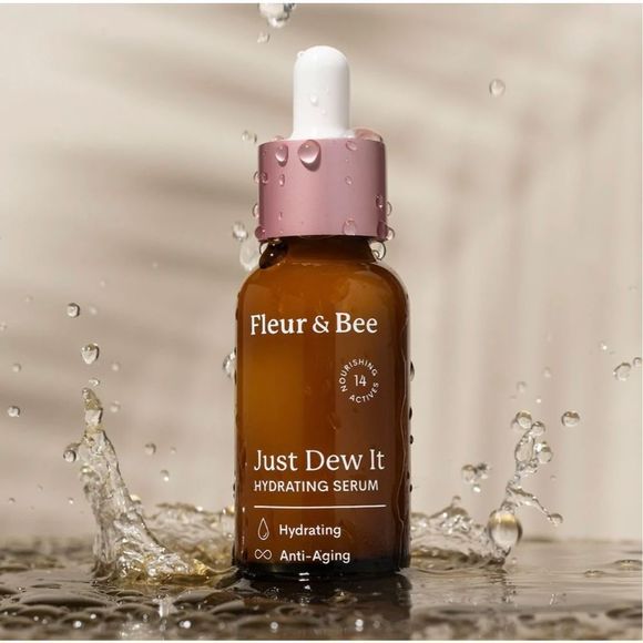 Fleur & Bee Other - NWT FLEUR & BEE | Just Dew It Hydrating & Anti-Aging Serum Vegan 1.0 Fl. Oz.